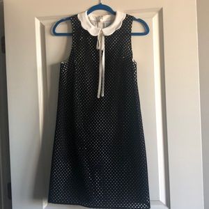 CeCe Black & White Dress